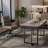Rectangle Sintered Stone Writing Desk,2-drawer-106846602