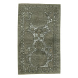 Hand-Knotted High-Quality Lilac Area Rug