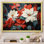 Poinsettia Flower Pastoral - Floral Canvas Prints