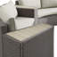 Ensemble de conversation modulaire en osier pour 6 personnes avec coussins Bogovic-1935525629