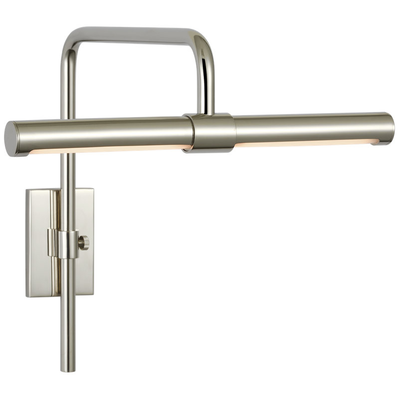 Thomas O'Brien Kidd 9" Frame Mount Picture Light, Polished Nickel