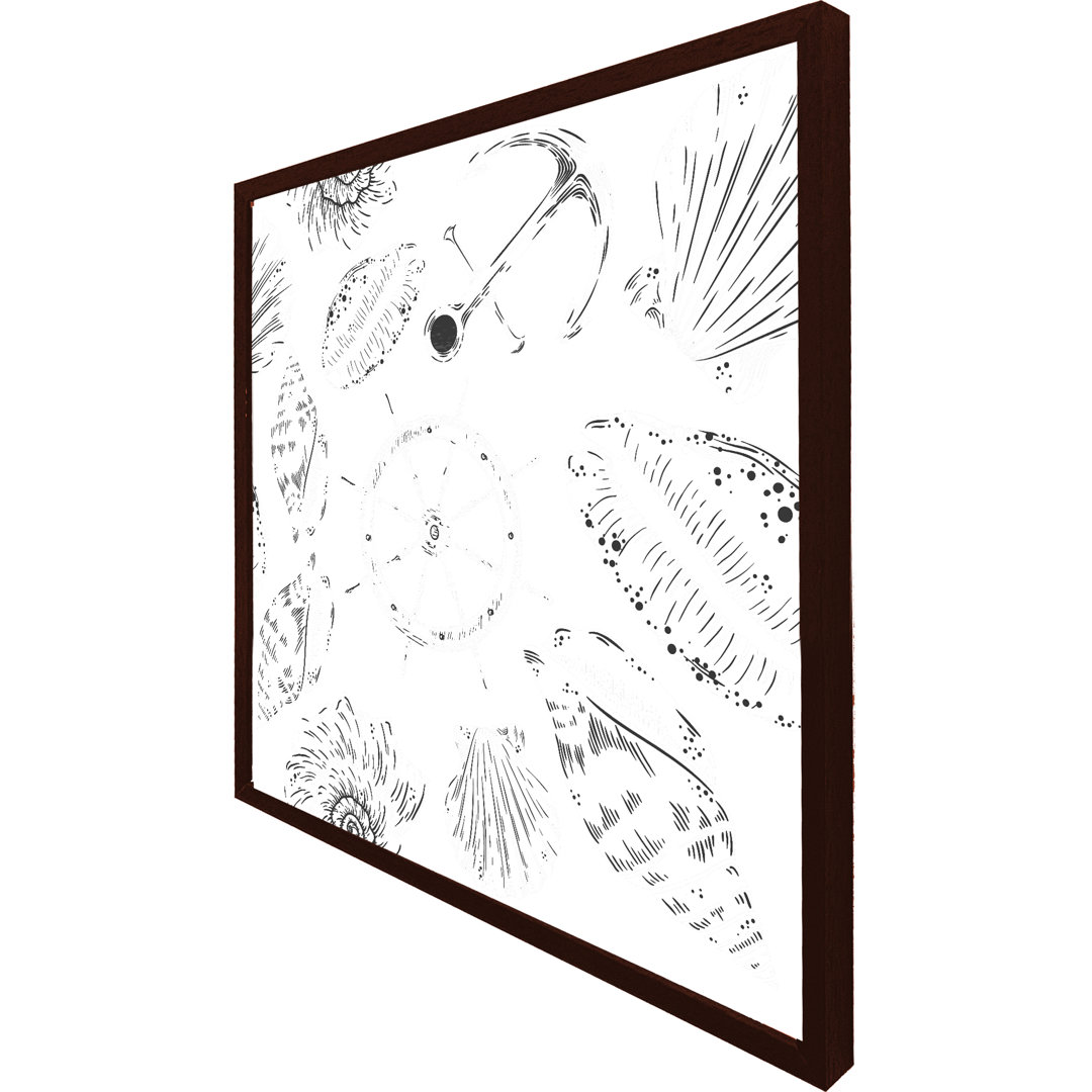 Tonks Drawn Nautical Elements - Single Picture Frame Art Prints