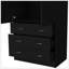 Armoire Prescott, avec 2 portes, 3 tiroirs et 1 tringle-620824982