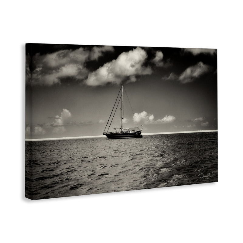 «Clouds Over Big Ship», art mural par Dennis Frates, H 20 po x l 30 po