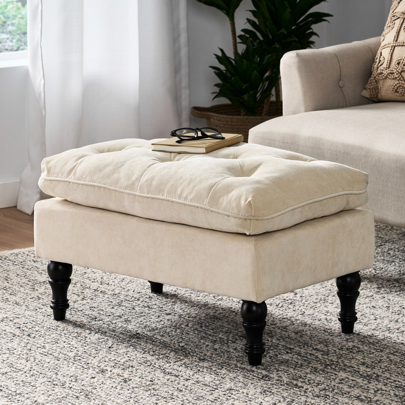28 po avec plateau-coussin Heavenly - capitonnage à boutons captivant Blissful