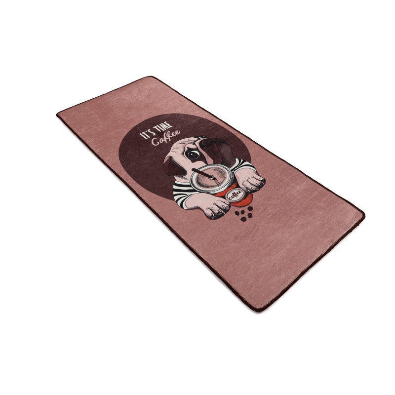 Durable Hall Carpet (23.6 x 55.1 inches), 100% Polyester, 0.2 in Pile Height | Antibacterial, Non-Slip Underside, Machine Washable | Perfect for Entryways & Living Rooms, Easy Care & Stylish Design