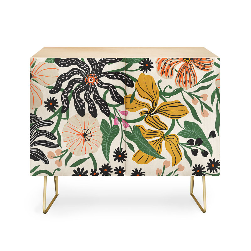 Deddo Accent Cabinet, Gold