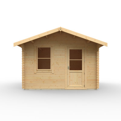12x12w Caspian | 28mm Log Cabin