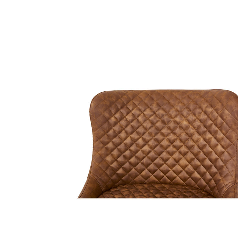 Klahn Counter Stool, Counter Stool (26” Seat Height), Cognac