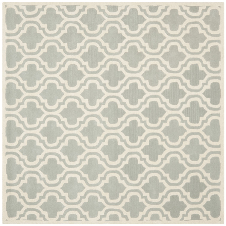 Carolene Hand Tufted Wool Geometric Rug