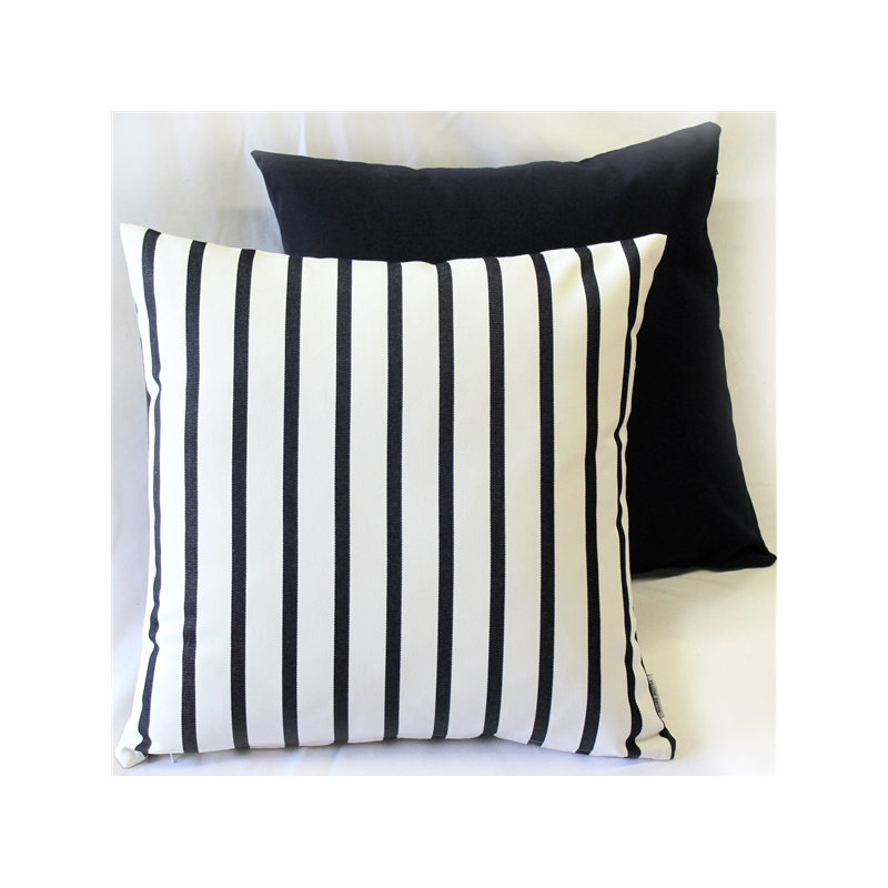 Housse de coussin carré et insert en polyester Sunbrella
