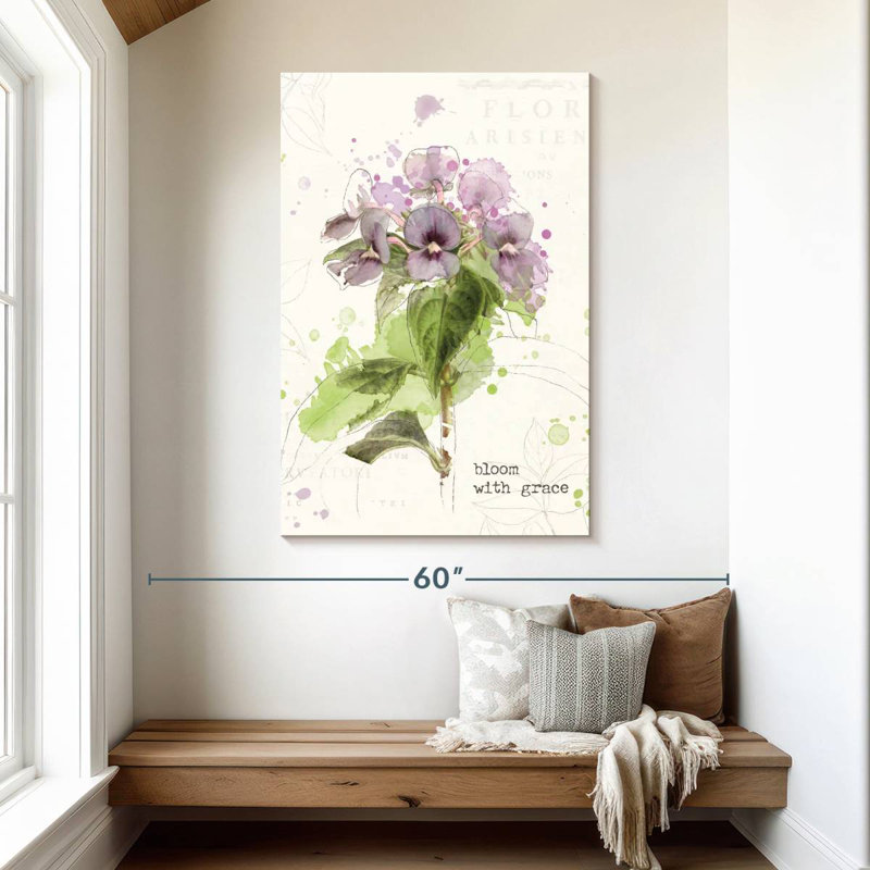 Harnek Floral Splash Bloom, 48" H x 32" W