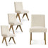 Chassidi 34" H Solid Wood Upholstered Dining Chair