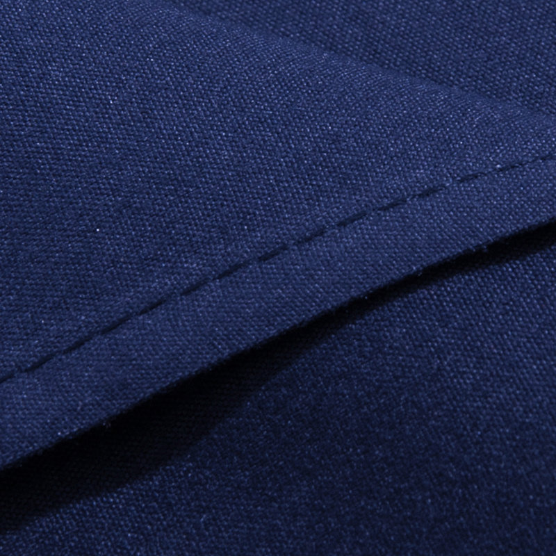 Drap plat seulement, drap de dessus en microfibre brossée 1800 - NTBAY, Drap plat de taille très grand, Bleu marine