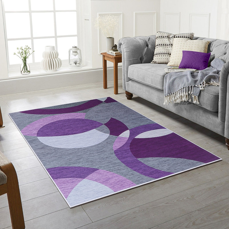 Bodway Abstract Area Rug, Rectangle 80 x 150cm