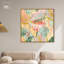 Coloured Jungle Flow Canvas Boho Maximalist Wall Art by Art Remedy-104343507-104343514