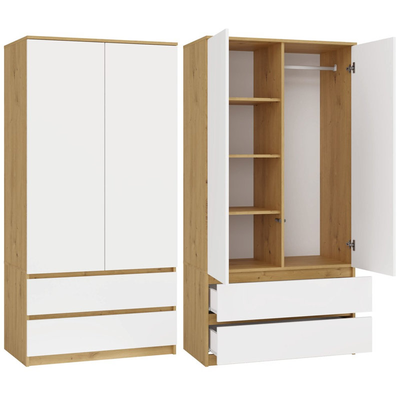 Chipboard Wardrobe, Natural