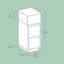 Anushan 25cm W Manufactured Wood Bedside Table-595404823
