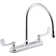 1.5 gpm Triton Bowe 1.8 gpm Kitchen Sink Faucet with 9-516 In. Gooseneck Spout, Aerated Flow and Wristblade Handles