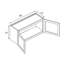 Armoire murale à porte simple W1515-93748287-93748291