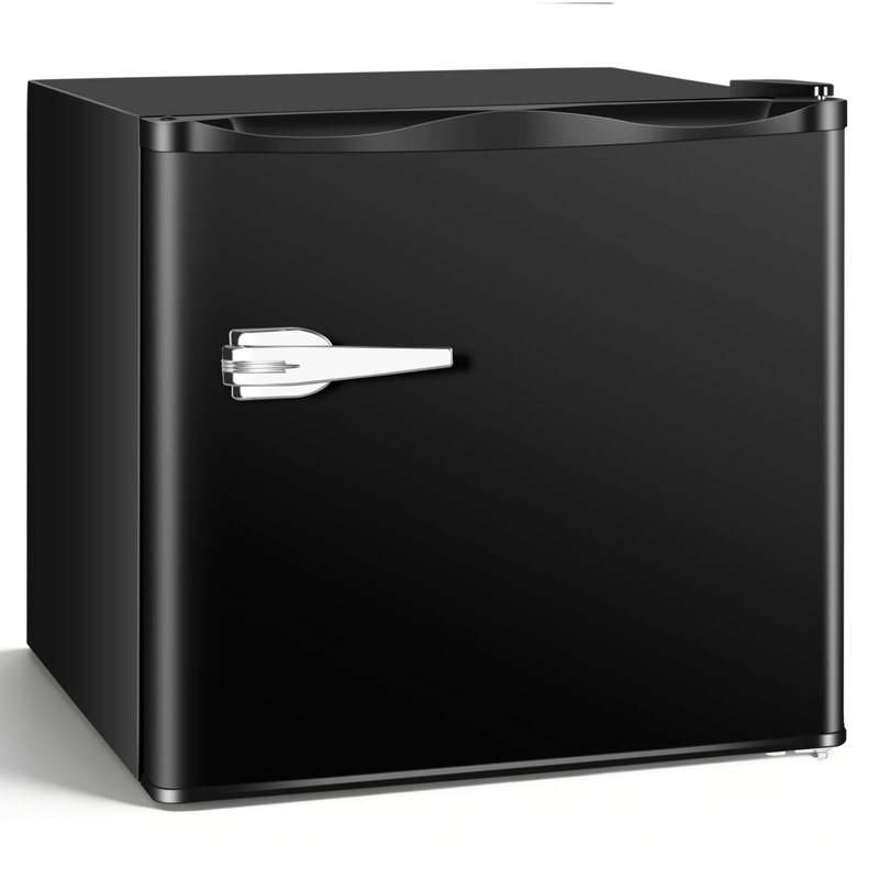 Electactic 1.2 Cu.ft Upright Freezer - 7 Temp Settings -13~28°F, Removable Shelf, Low Noise, Black