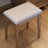 Modern Solid Wood Makeup Table Set, With a Mirror,A Chair, And Drawers