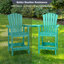 Chaise haute Adirondack avec table Cezalinda-1559659533