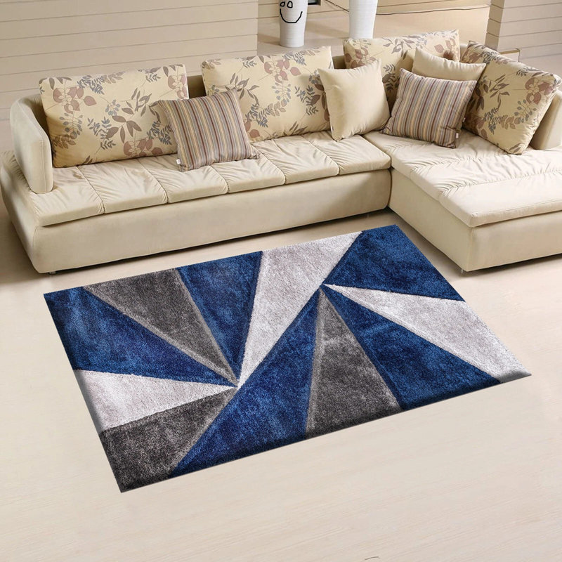 Shag Area Rug, Rectangle 120 x 170 cm