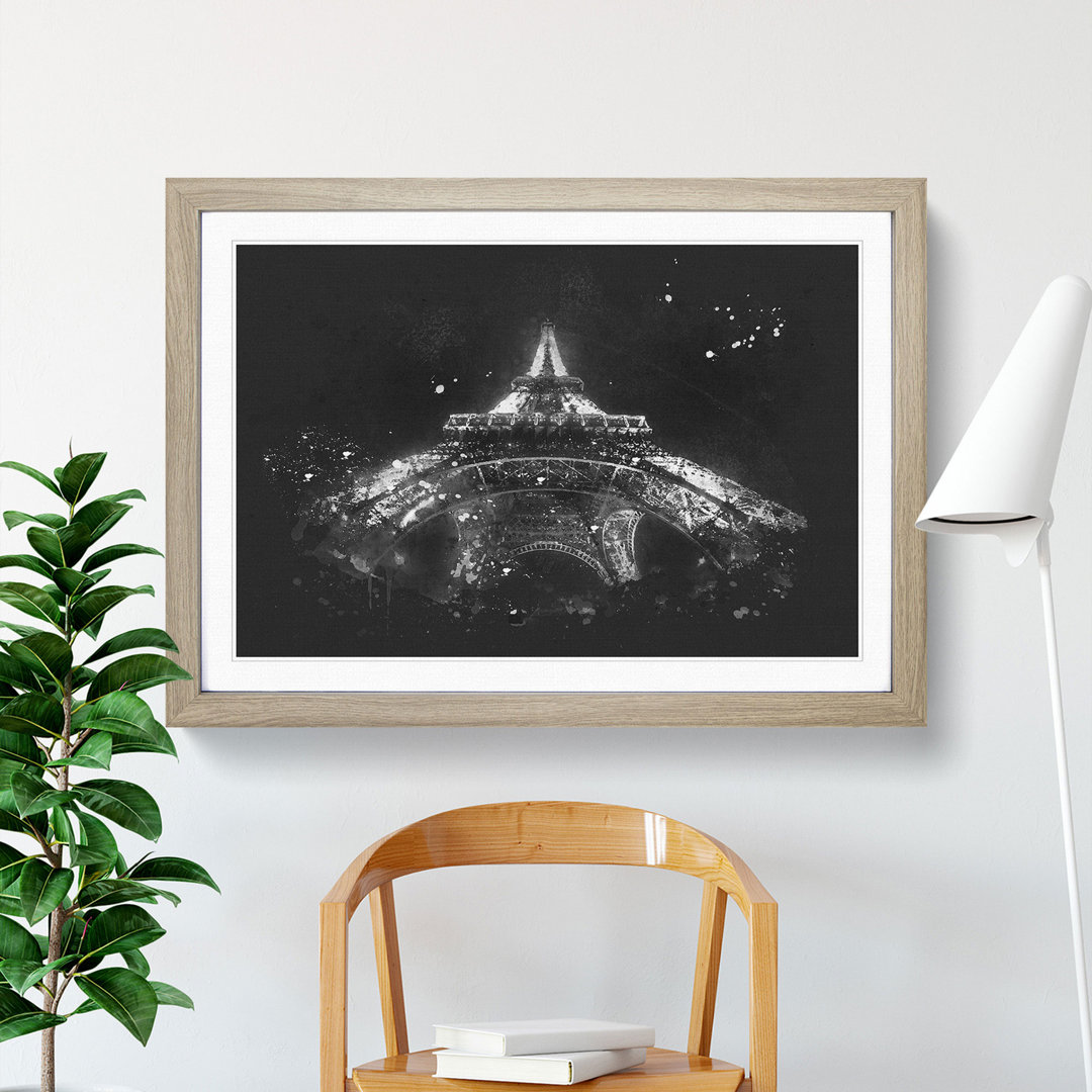 Eiffel Tower Vol.5 - Picture Frame Graphic Art