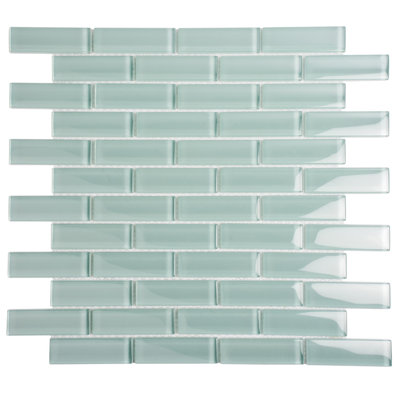 11.9"X 11.9" Polished Glass Brick Tile