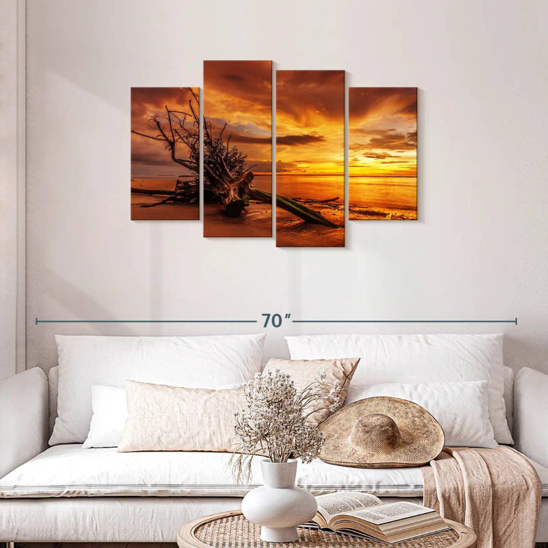 Gillard Driftwood au coucher du soleil