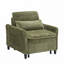 Fauteuil club en velours côtelé avec coussin-81531897