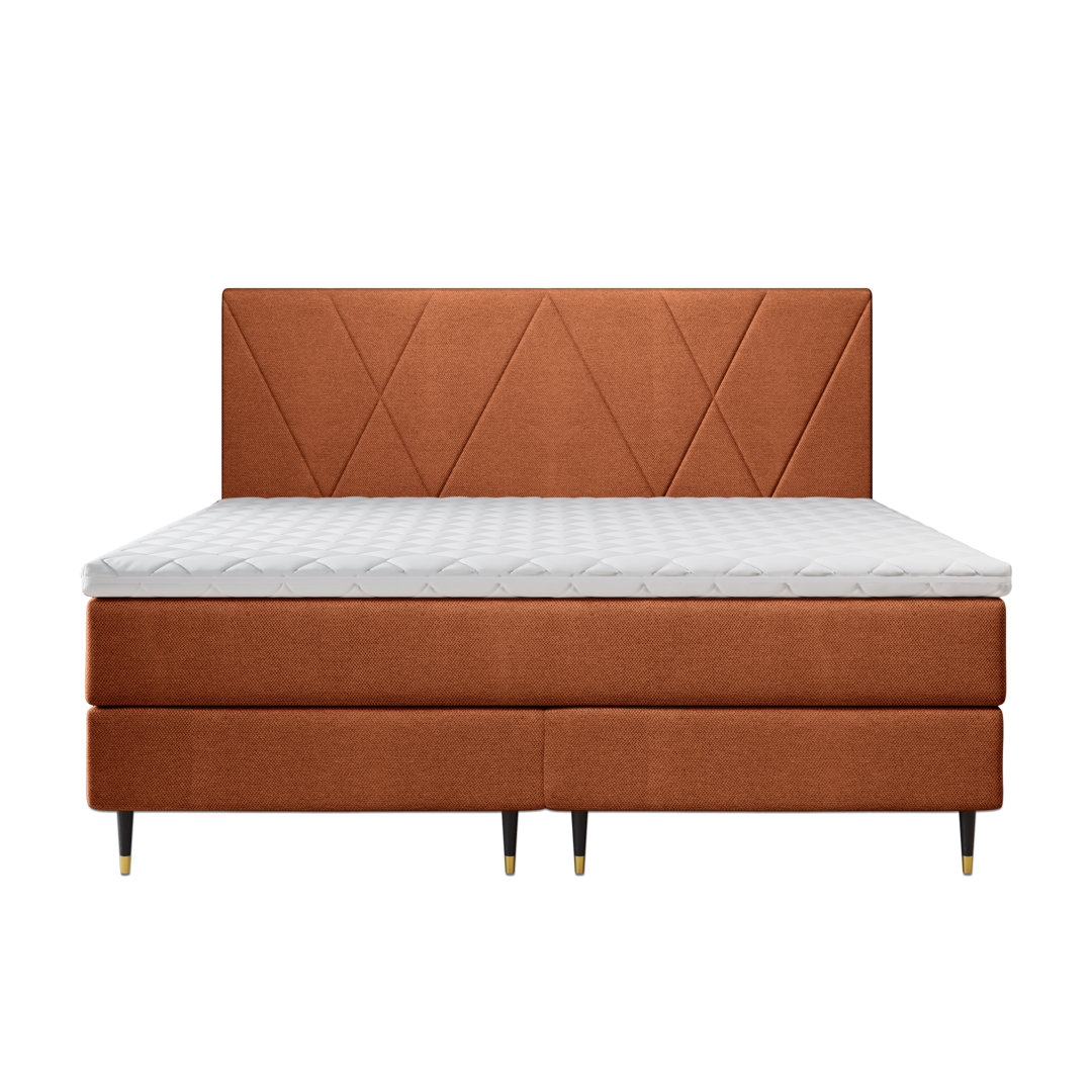 Boxspringbett Bazeley mit Topper