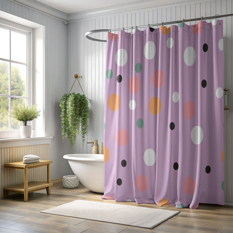 Rideau de douche Soft 38, H 74 po x l 71 po
