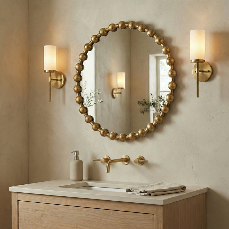 Miroir mural Violette
