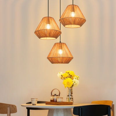 3-Light Kitchen Island Pendant
