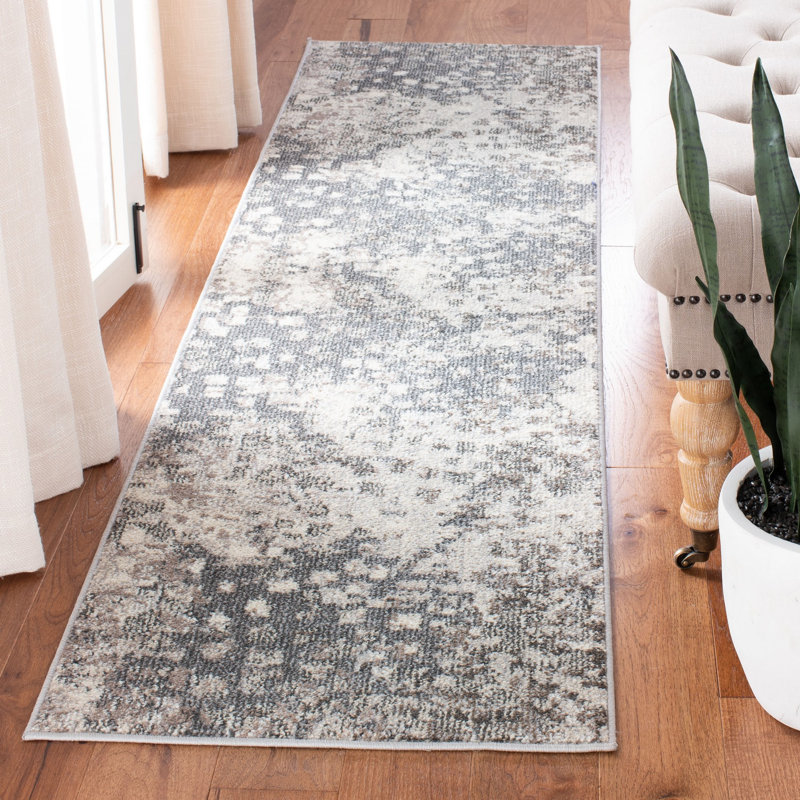 Hewish Performance Abstract Rug, Runner 2'2" x 6'