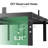 14'' Black Metal Platform Bed Frame With Steel Slat Support, No Box Spring Needed