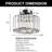 Charlyne Crystal Semi Flush Mount-1288695378