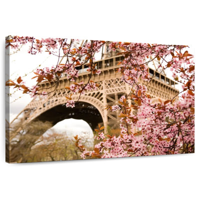 Fleurs de cerisier Ravi Tour Eiffel
