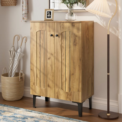 8 Pair Shoe Storage Cabinet