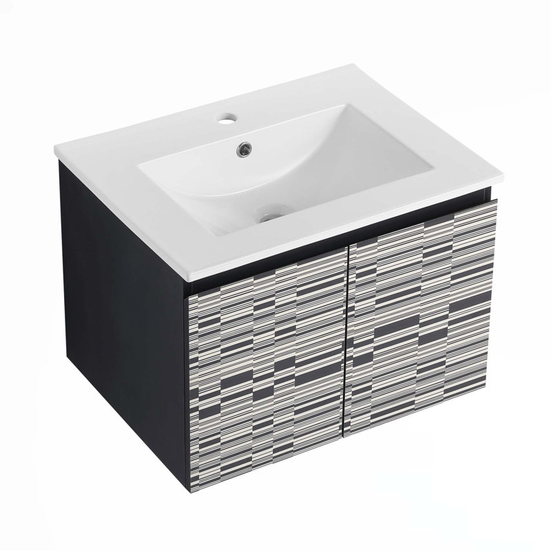 Meuble-lavabo flottant mural