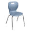 Chaises de classe empilables en plastique avec sièges profilés Shapes Series (ensemble de 4)-36420415-36432801