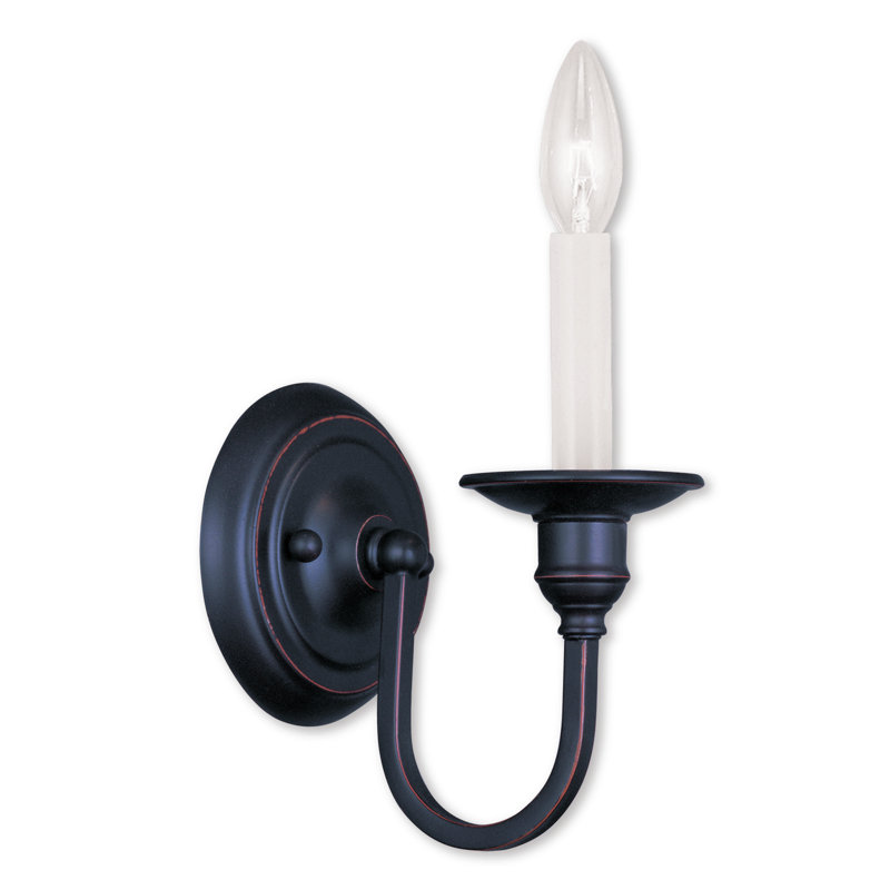 Applique murale 1 lumière Eckard, Bronze vieilli