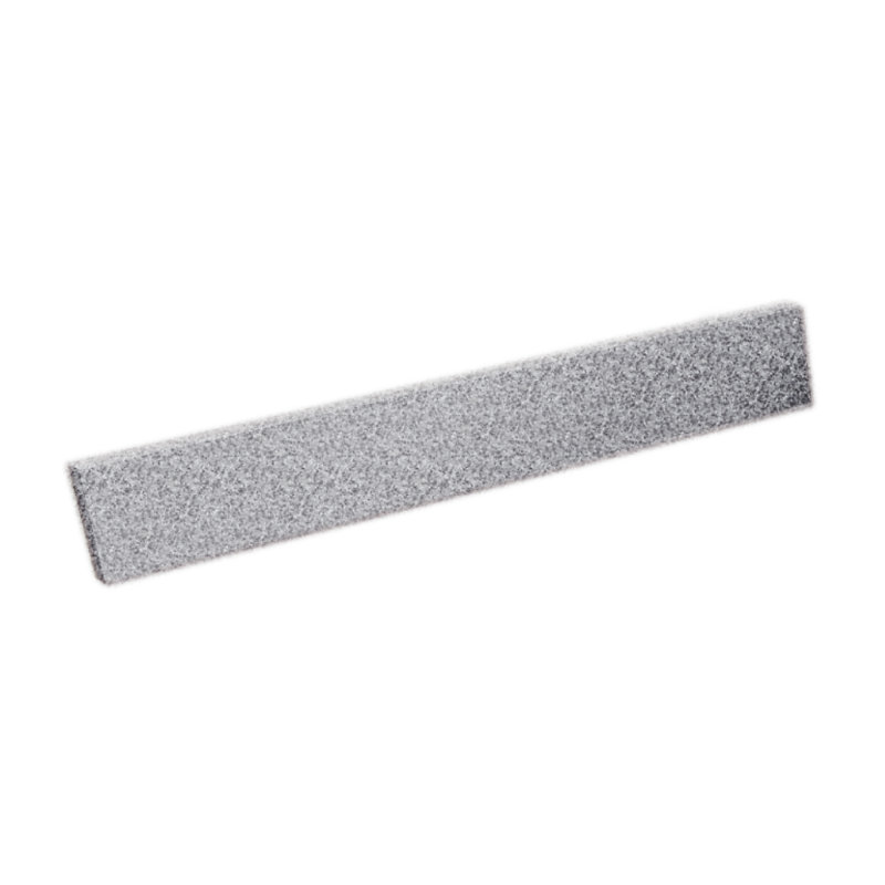 Europa Solid Surface Vanity Side Splash, Gray Granite