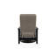 Chaise berçante pivotante cachée en polymère Leeward-98358831-98358832
