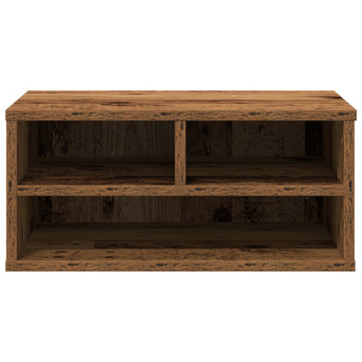 Vidaxl Printer Stand Old Wood 49X40x22.5 Cm Engineered Wood