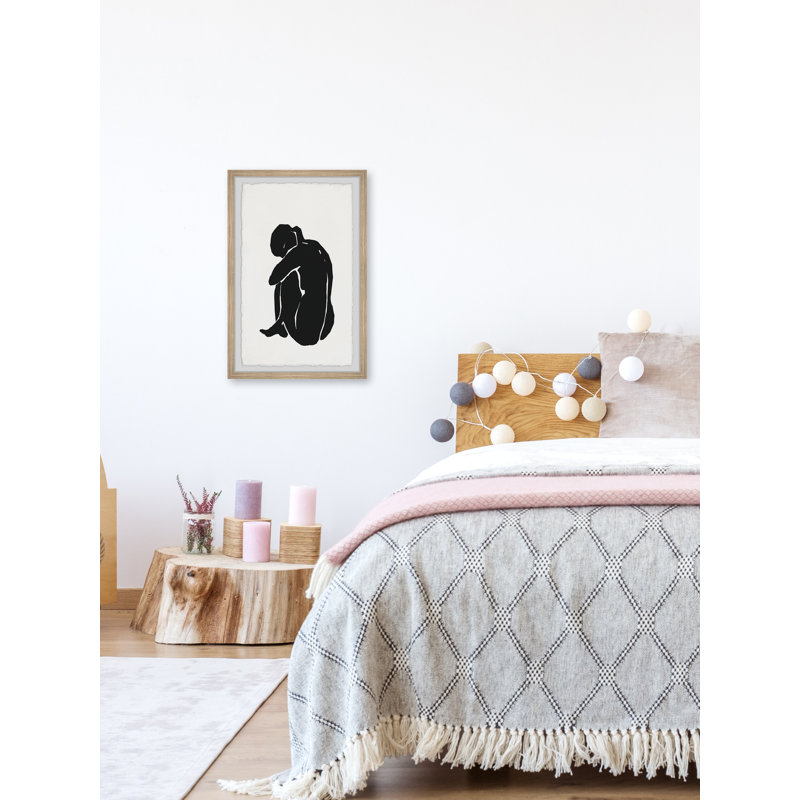 Never Stop Trying - Single Picture Frame Painting, 45cm H x 38cm W x 3.81cm D