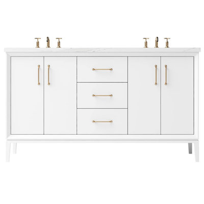 Meuble-lavabo double Alexandra