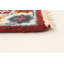 Tapis oriental rouge / ivoire / vert en laine noué à la main-1169210801